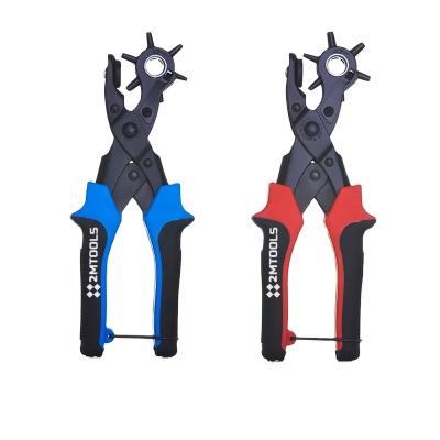 China MULTI FUNCTIONAL Leather Puncher Tool For Belts Turning Puncher Pliers for sale