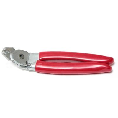 China Spring Loaded to Hold Rings During Installation Lean Nose Angle Hog Ring Pliers Auto Upholstery Tool for Car and Cage Wire Tie for sale