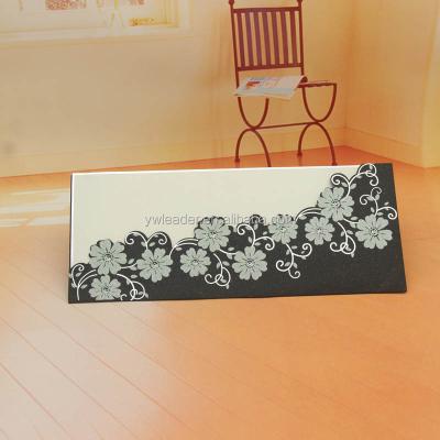 China 2018 China Elegant Paper Handmade Wedding Invitation Card With Acrylic Flower for sale