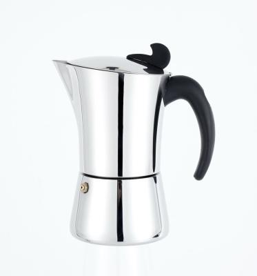 China WITH LID stainless steel coffee makers grinder hot selling mocha pot stainless for sale