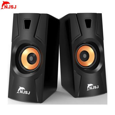 China None NJSJ Basics PC Computer USB Powered Speakers Sounds Gaming Speakers With Dynamic Sound for sale