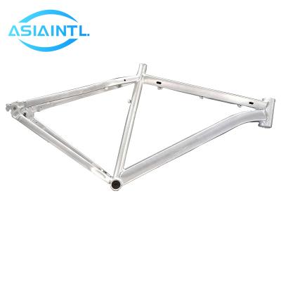 China General Purpose Aluminum Alloy Profiles (tube/channel) 6063/6061 aluminum alloy anodizing oval aluminum tubes profiles are used to make bicycle frame for sale