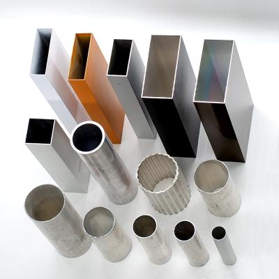 China Windows And Doors 6061 Aluminum Alloy Profiles For Round Aluminum Tube Custom for sale