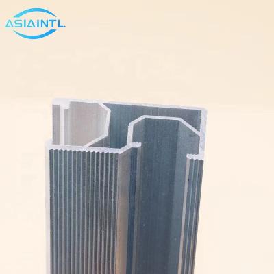 China Solar Panel Frame Anodized Aluminum Extruded Profile Frame For Solar Panels for sale