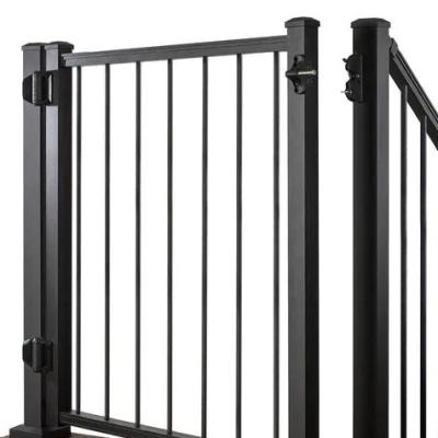 China Easily Assembled Newly Design Security Privacy Garden Aluminum Fence and Business Horizontal Privacy Slat for sale