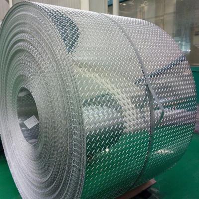 China Newest decoration wholesale price 6061 aluminum alloy t4 aluminum alloy checkered coil/strip high quality en venta