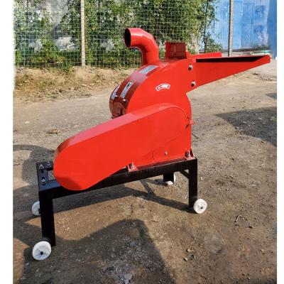 China Drill Shred Corn Pulverizer with Paddy Straw Cutter Grass Chopper Machine Cyclone Paddy Straw Cutter Grain Hammer Mill Feed Grinder Machine for sale