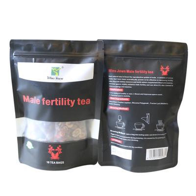 China Male Tea Chinese Organic Strong Kidney Healthy Organic Strong Kidney Tea OEM Private Label Tea OEM Fertility MACA Fertility Tea Bags For Man for sale