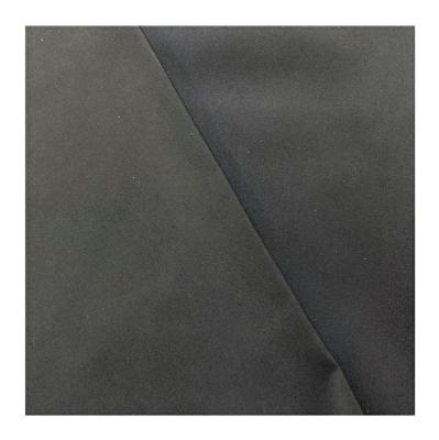 China Sueded Factory Wholesale Brushed 350T Polyester Pongee Fabric With Spandex Weft Fabric Twisting Fabric for sale