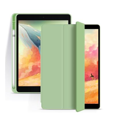 China Customized Auto-sleep Stand Magnetic Pencil Holder Stand Waterproof Packaging Customized Case For iPad Air3 10.5\pro 10.5 for sale