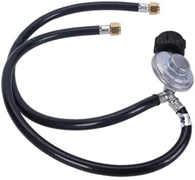 中国 Outdoor BBQ 2 Feet Low Pressure Y-Split Propane Hose Dual Regulator Hose Outlet Kit with Two Hose for Typel QCC1 Propane Tank, Most LP/LPG G 販売のため