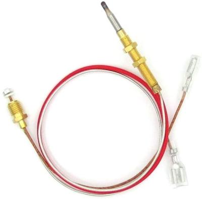 中国 Industrial temperature measuring outdoor patio heater M60.75 head wire with M8X1, M9X1 end connection nuts thermocouple (M8X1-410mm-two nuts 販売のため