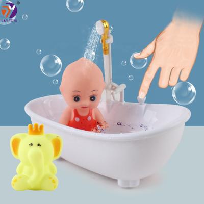 China Educational Toy Hot Sales Cartoon Birthday Gifts Mini Doll Set Toy Plastic Soft Silicone Reborn Baby for sale