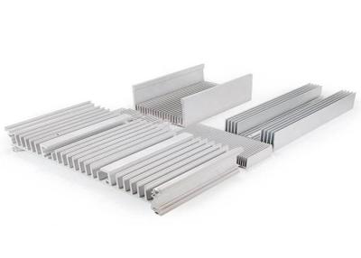 China High Strength T5 Aluminum Extruded Profile CNC Machining Aluminum Extrusions Customised for sale