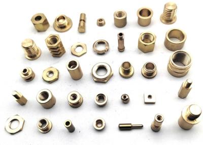 China Anti-corrosion parts Customisation Lathe Machining Parts Custom brass C1100 T2 T1 cnc parts for sale