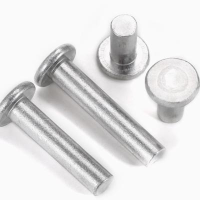 China 3/8 7/16 1/2 Stainless Steel Flat head solid rivet SUS 304 SUS 316 A2 A4-80 Metal Joint for sale