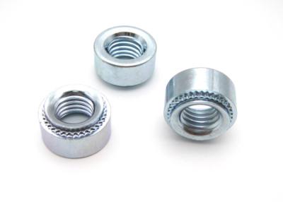 China M5 M6 Blue Zinc Plated Carbon Steel Swage Nuts Self Clinching Nut Rivet Carbon Steel Nuts for sale