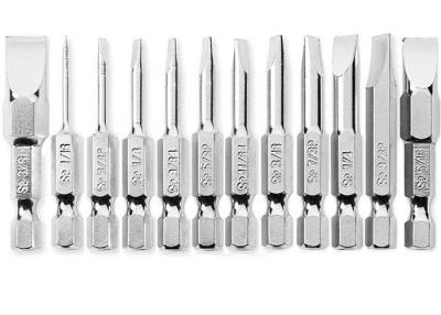 China Alloy Steel CRV S2 Hexagon Hex Head Screwdriver Bit 3mm 4mm 5mm 6mm 8mm for sale