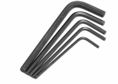 Κίνα 6mm 8mm Flat Head Hex Allen Key Spanner Ζυγισμένο χάλυβα B7 B7M Μαύρο οξείδιο L τύπου DIN911 προς πώληση