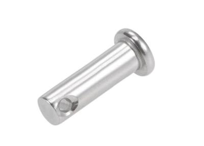 China M5 M6 M8 Super Duplex Stainless Steel Clevis Pins With Small Head Hole Circlip for sale