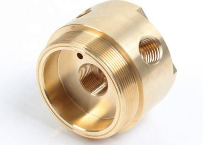 China Customized H65 Brass Machined Components Industrial Grade Corrosion Resistance for sale