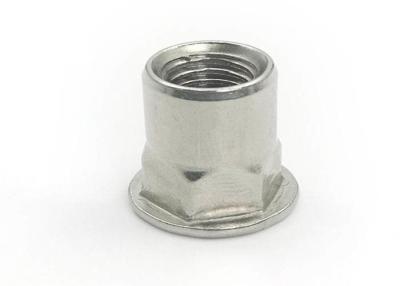 China M4  B8 B8M B8T A453 Stainless Steel  Rivet Nut Polished Semi Hex Hexagon Countersunk Round Head for sale