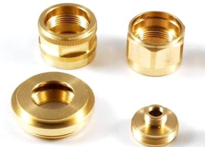 China Brass H80 CNC Machined Parts with Electroplating for Enhanced Strength and Corrosion Protection for sale