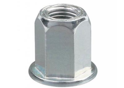 China M5 M6 Steel Blue Zinc Hex Blind Rivet Nut Plating Coating Hexagonal Rivnuts for sale