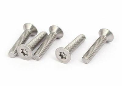 China M4 M5 M6 Stainless Steel Torx Flat CSK Head Security Bolt Anti Theft Bolt ss304 316 Te koop