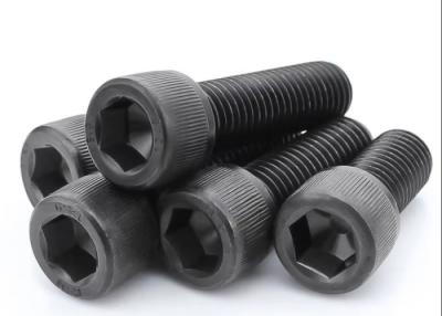 Chine M8 M10 Black Galvanized Carbon Steel Hexagon Socket Cap Head Screw Zinc Plated DIN912 à vendre