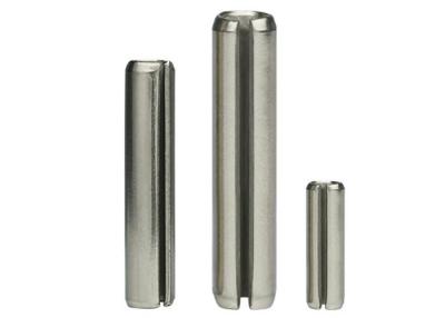 Κίνα Stainless Steel SUS201 Plain Polished Spring Type Straight Pins Roll Pins Light-Weight Type DIN7346 προς πώληση