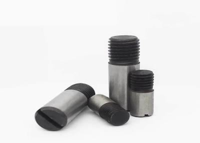 China High Strength 45# Carbon Steel Plain Finish Parallel Pins With Internal Thread DIN7979 Te koop