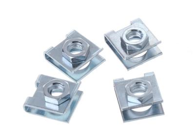 China OEM Carbon Steel Spring Steel U Type Clip Nut Zinc Plated Coated galvanized A193 B8 Te koop