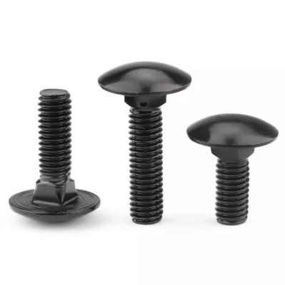 China Carbon Steel Black Galvanized Carriage Bolts ASTM A325 GR A B C ASTM A193 B7DIN603 for sale