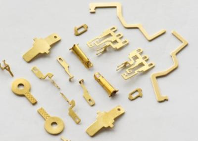 China Gold finishing Stamping parts Custom Sheet Metal Fabrication Parts furniture metal parts for sale