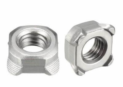 China Stainless Steel A2-70 A4-70 A2-80 A4-80 A286 18-8 Stainless Steel Square Nut DIN557 for sale