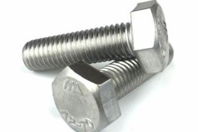 Κίνα Ατσάλι ατσάλι 304 Hex Metal Bolts Διαθέσιμα σε διάφορα μεγέθη 1/4 ′′-20 Τελικό βούρτσισμα προς πώληση