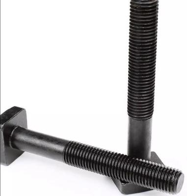 China Bevestigingsconstructie M20 M24 Carbon Steel Profile T Slot Bolt Klasse 4.8 8.8 Metal Black Oxide Bolts Te koop