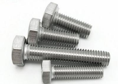 China Bolt Titanium Alloy TC4 GR5 Ti-6Al-4V Hex Metal Bolts Steel Hex Head and Washer Nut in Various Sizes with 1/2'' 3/8 for sale