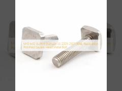 M10 M12 SUPER DUPLEX SS 2205 2507 904L  Passivation Polished Square Head Metal Bolt