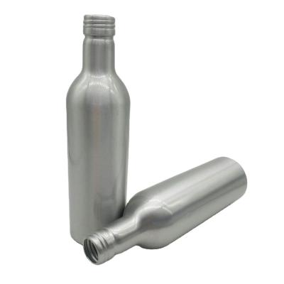 China Wholesale Empty Eco Friendly Printed Beverage Aluminum Screw Cap 500Ml Juice Bottles for sale