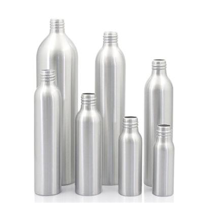 China Eco-friendly Custom Design 300Ml 500Ml Beer Coffee Vodka Screw Cap Aluminum Beverage Bottles Wholesale for sale