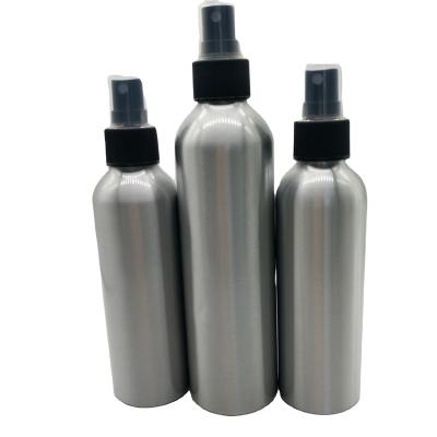 China 50ml 100ml 150ml 200ml 250ml 300ml 400ml 500ml 600ml Aluminum screw bottle high quality cosmetic spray shampoo pump wholesale cosmetic for sale