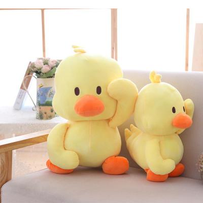 China Mini Toy High Quality Plush Toys Promotion Cute Soft Plush Stuffed Yellow Duck Toys for sale