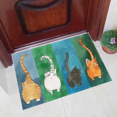 China Best Selling Anti-Slip Custom Home Office Entrance Floor Mat With Logos for sale