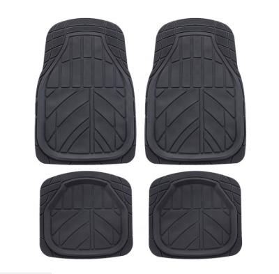 China Anti-skidding.clean Autop full set factory price rubber and PVC car floor mats for sale