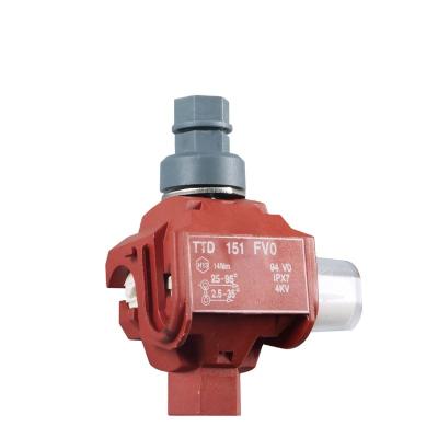 China Economical and Practical High Quality Insulated Plastic and Copper Clamp Power Fittings Clamp for sale