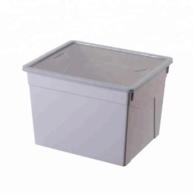 China Viable plastic storage box for letter and office size file envelope for sale