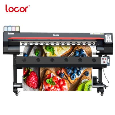 China locor retail printer wide format sublimation printer price with XP600 DX5 print head for sale