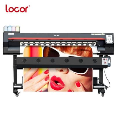 China 6feet locor indoor outdoor eco advertising printer factory banner printer large format solvent printing machine for sale